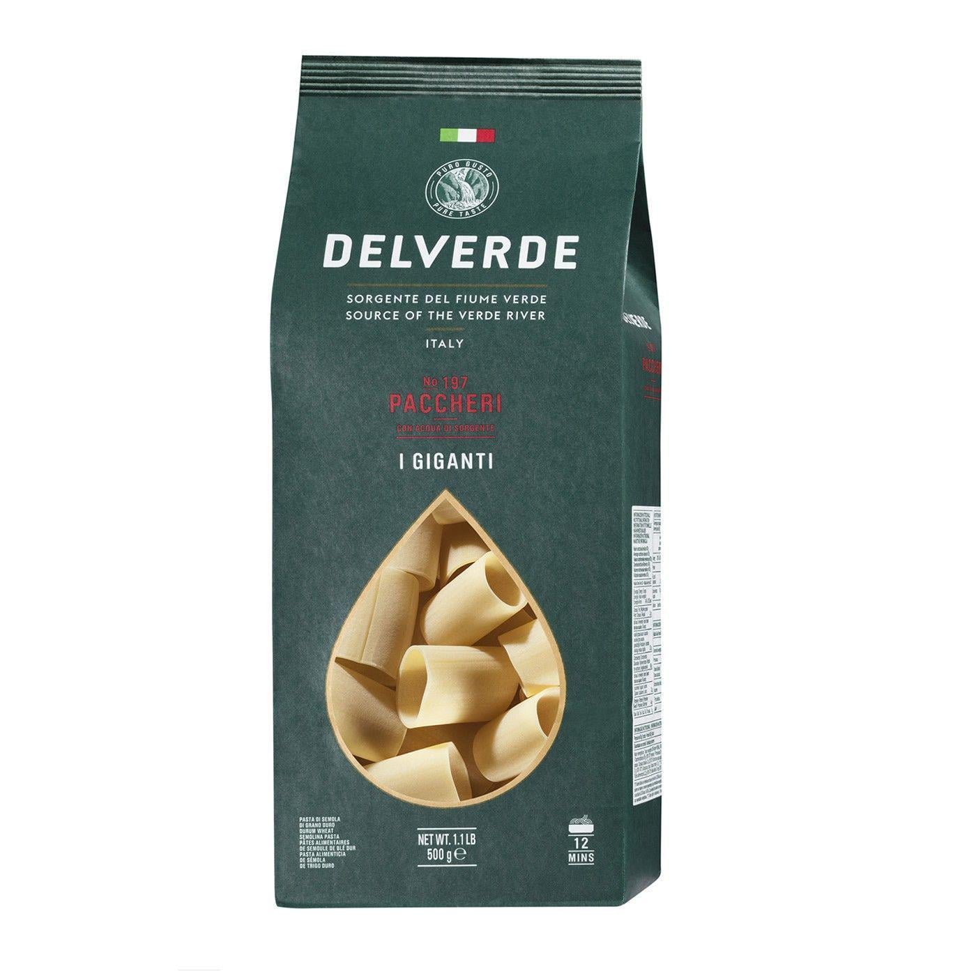 Макароны Delverde Paccheri i Giganti №197 500 г