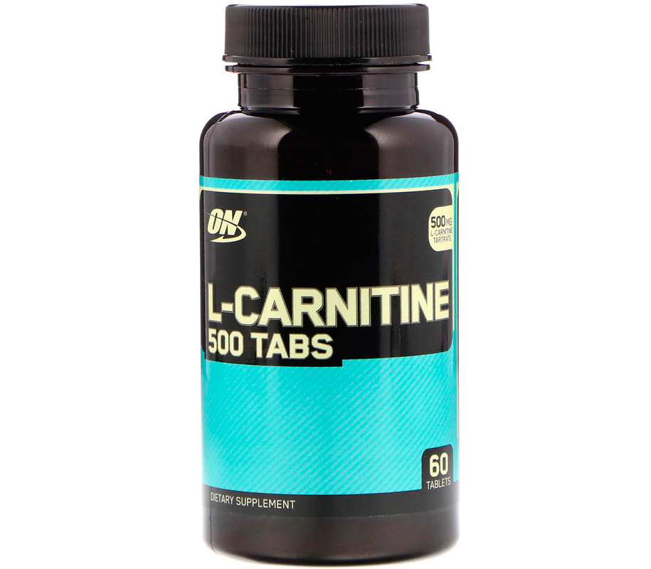 L-карнитин Optimum Nutrition L-Carnitine 500 60 таб Без вкуса