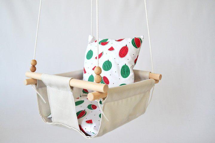 Дитяча гойдалка Infancy Бахча Молочний (10140312) - фото 4 Дитяча гойдалка Infancy Бахча Молочний (10140312) - фото 4