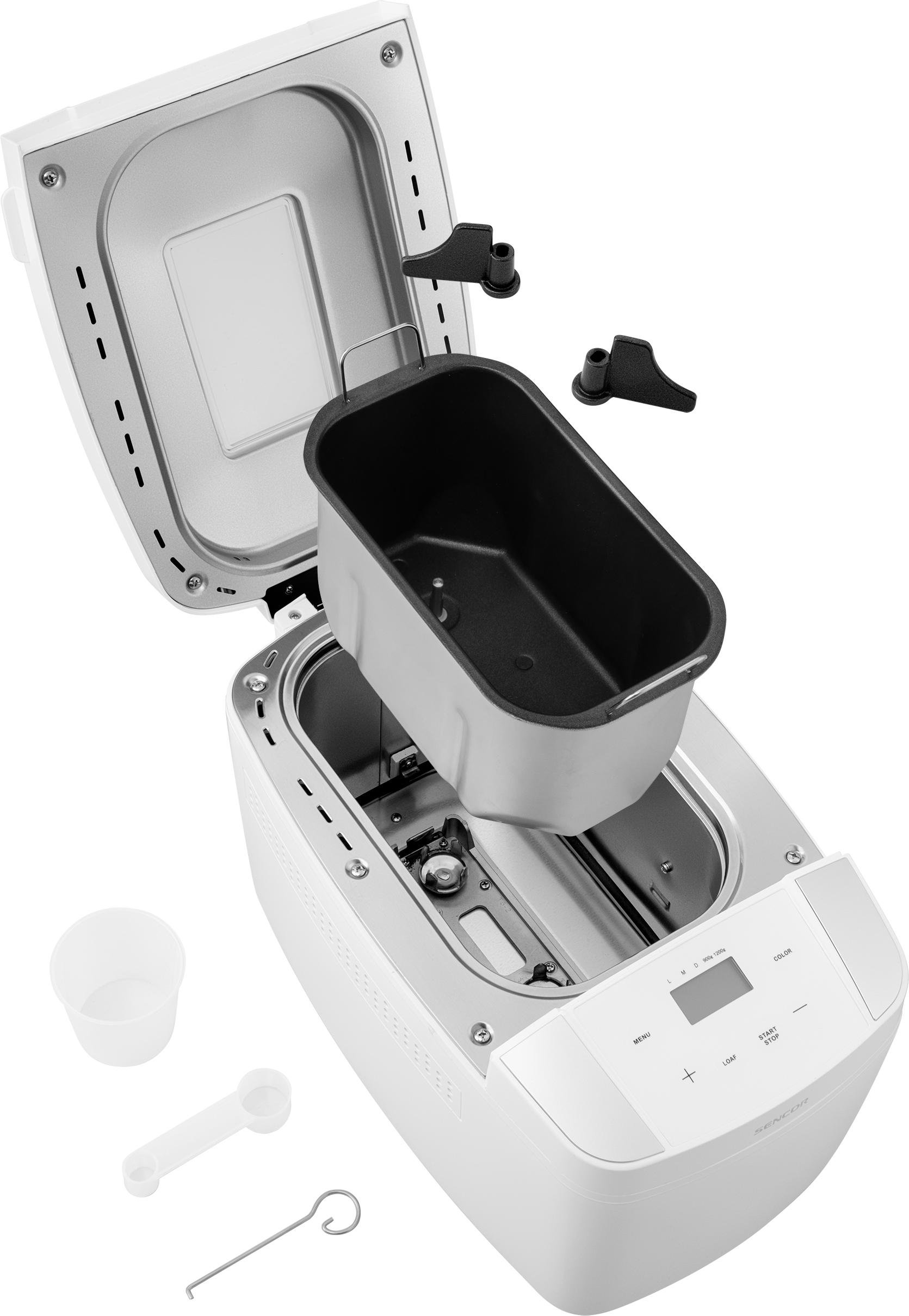 Хлебопечка Sencor SBR0770WH 800 Вт Белый (25815538) - фото 7 Хлебопечка Sencor SBR0770WH 800 Вт Белый (25815538) - фото 7