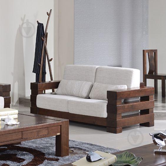 Диван деревянный JecksonLoft Эксклюзив 130 см 029 Диван деревянный JecksonLoft Эксклюзив 130 см 029