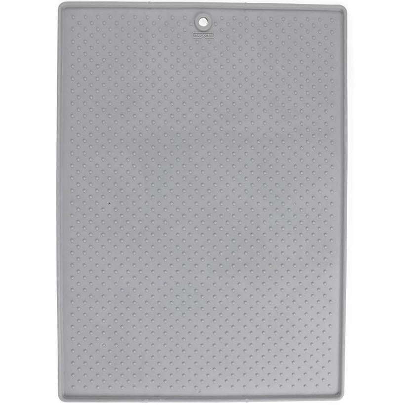 Килимок антиковзкий Dexas Pet Bowl Grippmat Large під миски для тварин Сірий (PW950432)