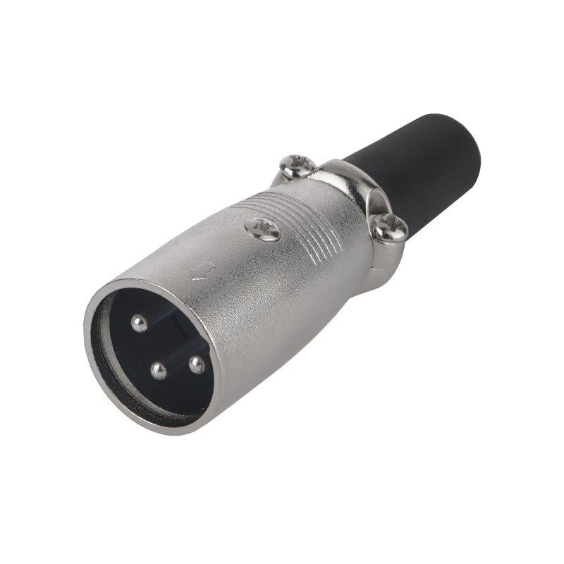 Штекер XLR 3pin на кабель (A262002) Штекер XLR 3pin на кабель (A262002)