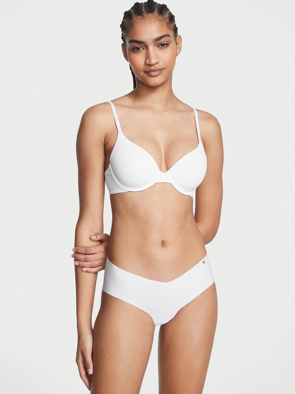 Трусики чики женские хлопковые Victoria's Secret S Белый (2521405830)