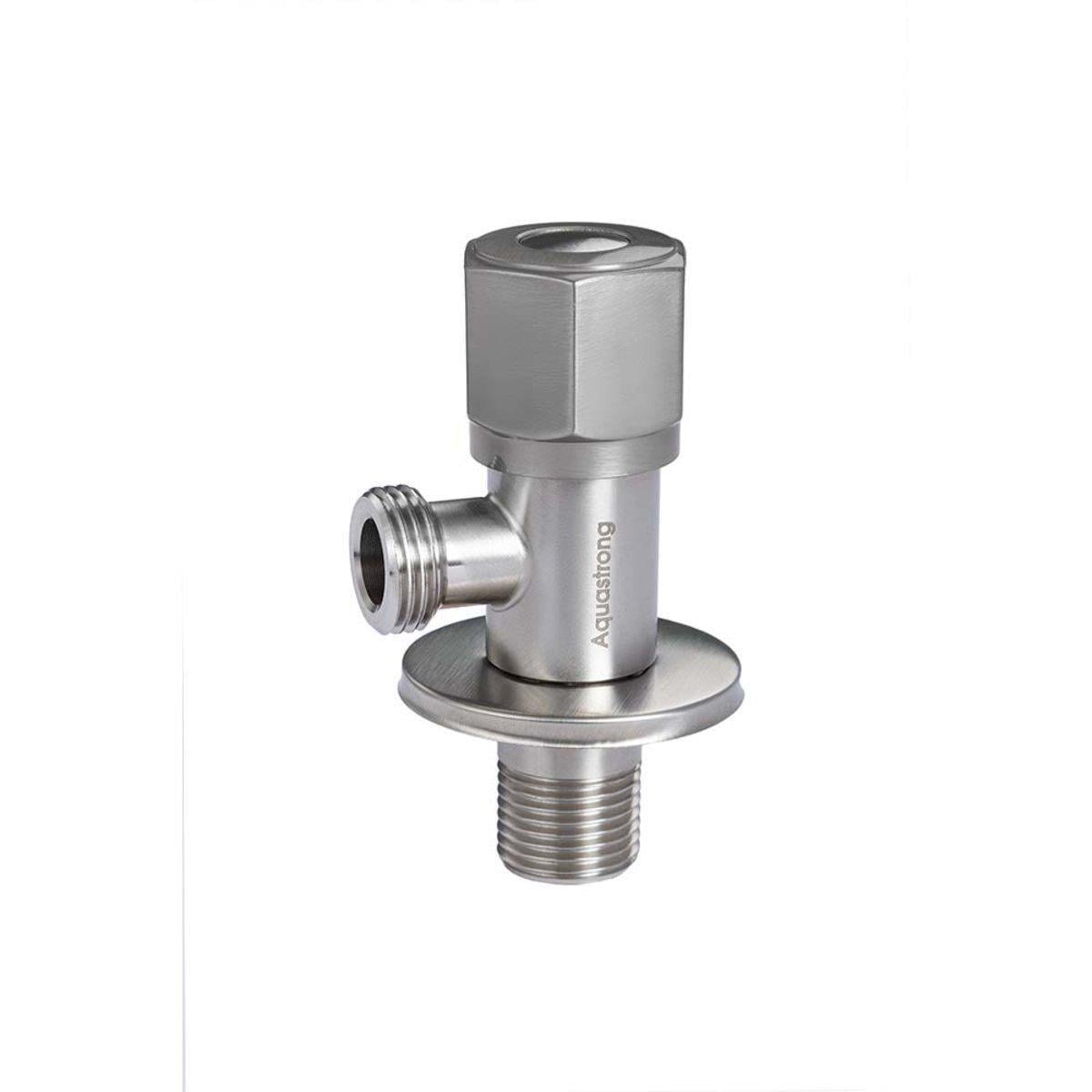 Кран кутовий Aquastrong R5 1/2"x3/4" ЗЗ нержавіюча сталь (PUD-R507)