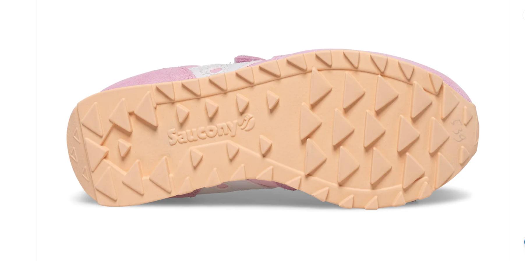 Кроссовки женские Saucony Jazz Double р. 37,5/5,5 24,7 см Pink Yellow/Peach Pink/Yellow Peach (12494597) - фото 4