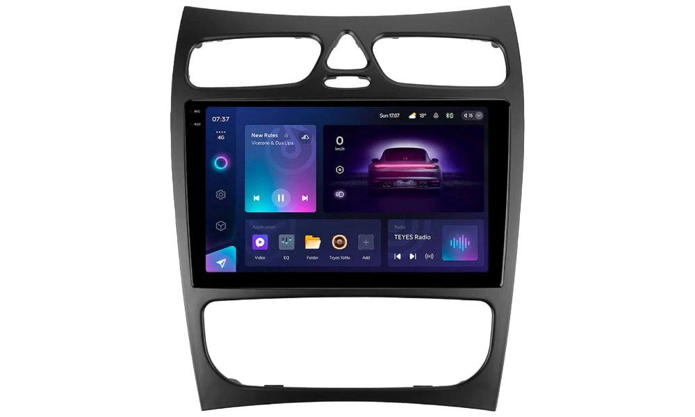 Магнитола штатная Teyes CC3 2K 4/64 GB для Mercedes Benz CLK Class C209/A209 F2 2002-2005 г. L1 9" (AR-80544)