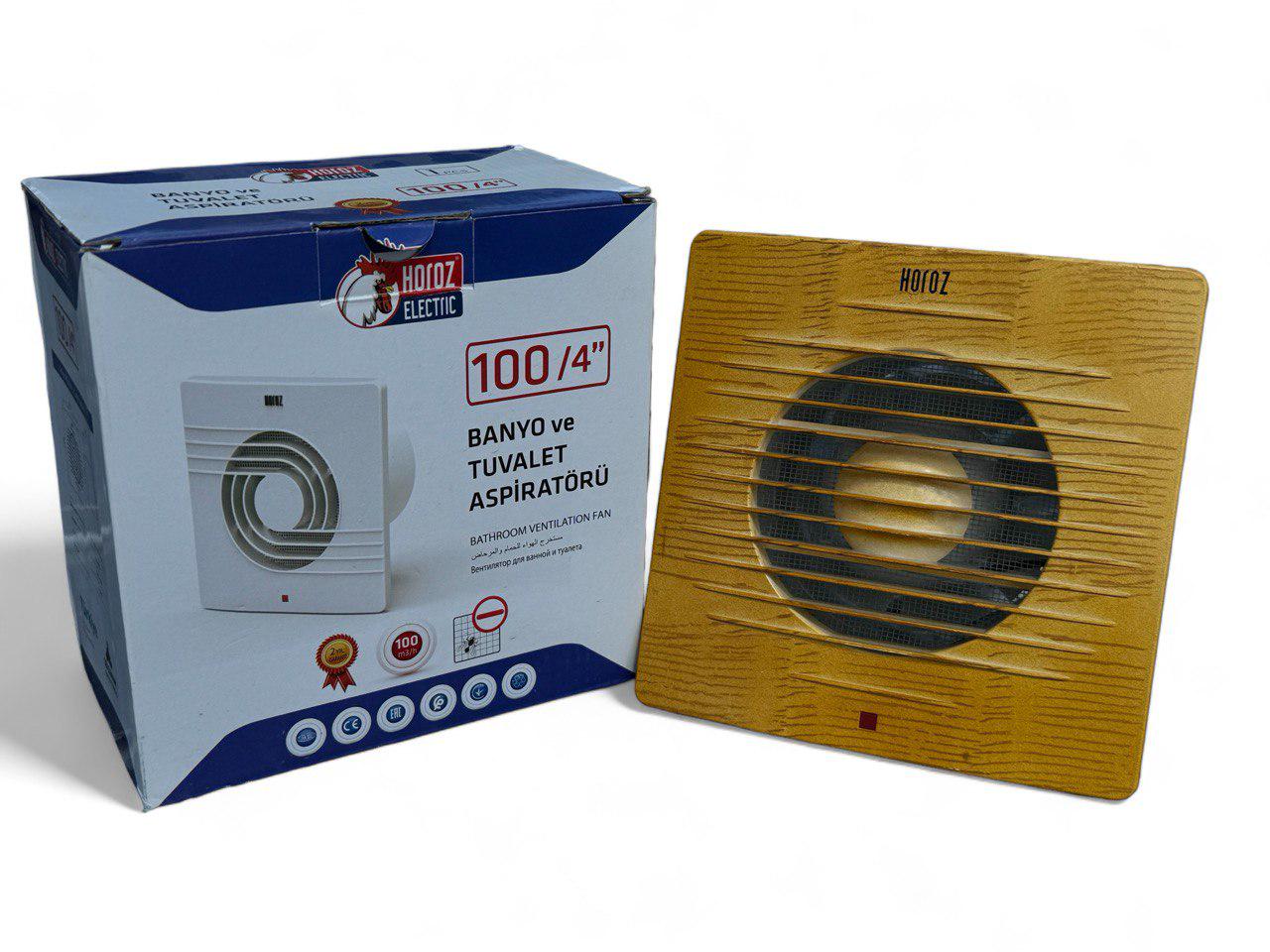 Вентилятор Horoz Electric 12 Вт 100 мм (500-020-100) - фото 5