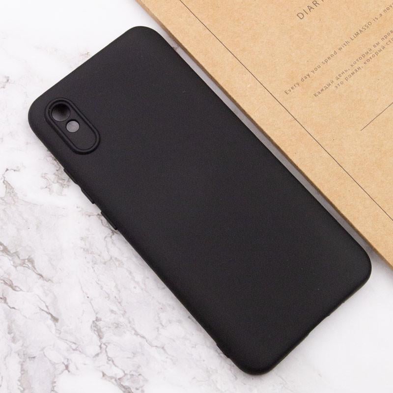 Чехол Silicone Cover Lakshmi Full Camera (AAA) для Xiaomi Redmi 9A Full camera, Чорний/Black - фото 3