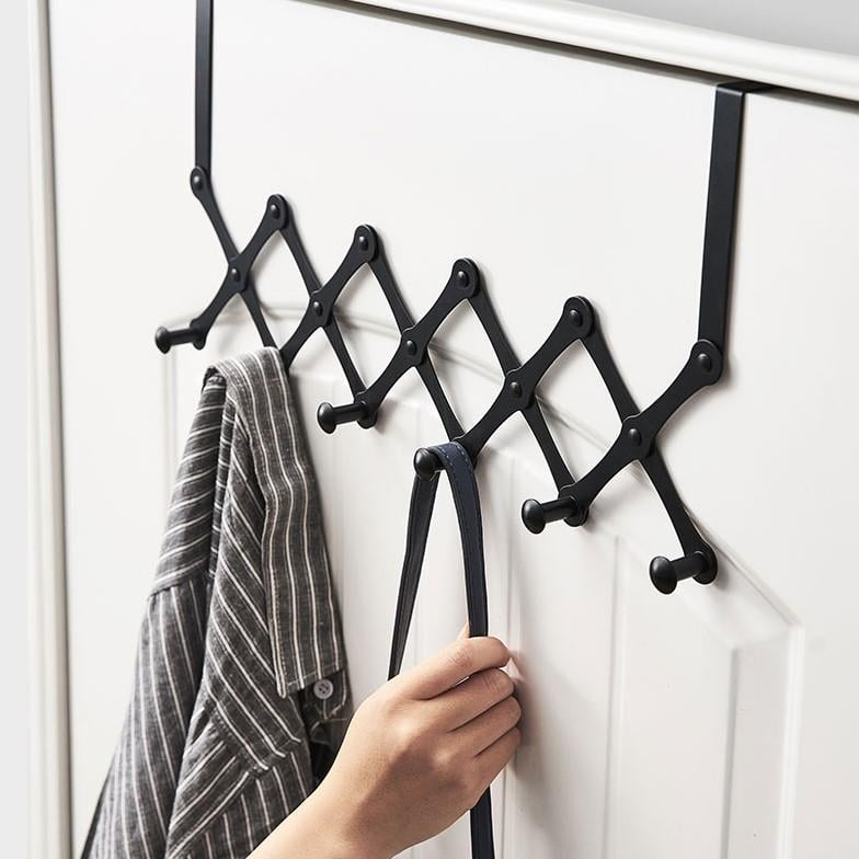 Вешачок для дверей и радиаторов на 6 крючков Черный - фото 4 Вешачок для дверей и радиаторов на 6 крючков Черный - фото 4