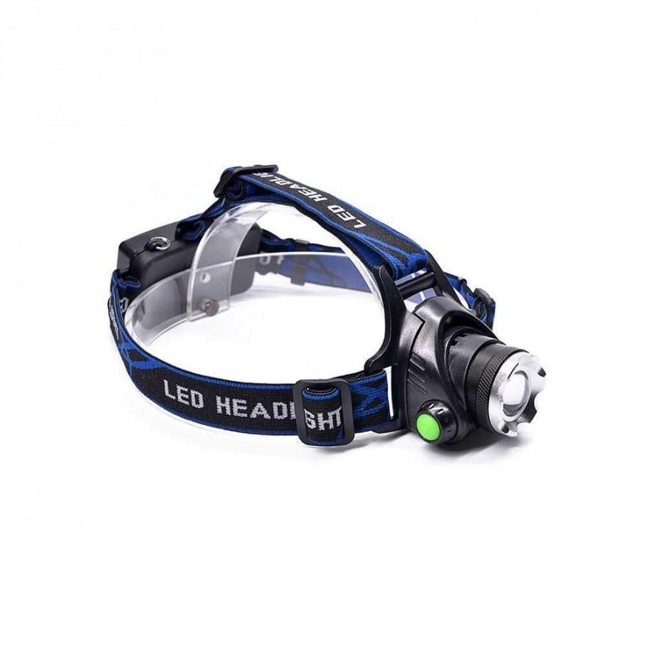 Фонарь налобный с зумом 800 Лм TX6 WT-120