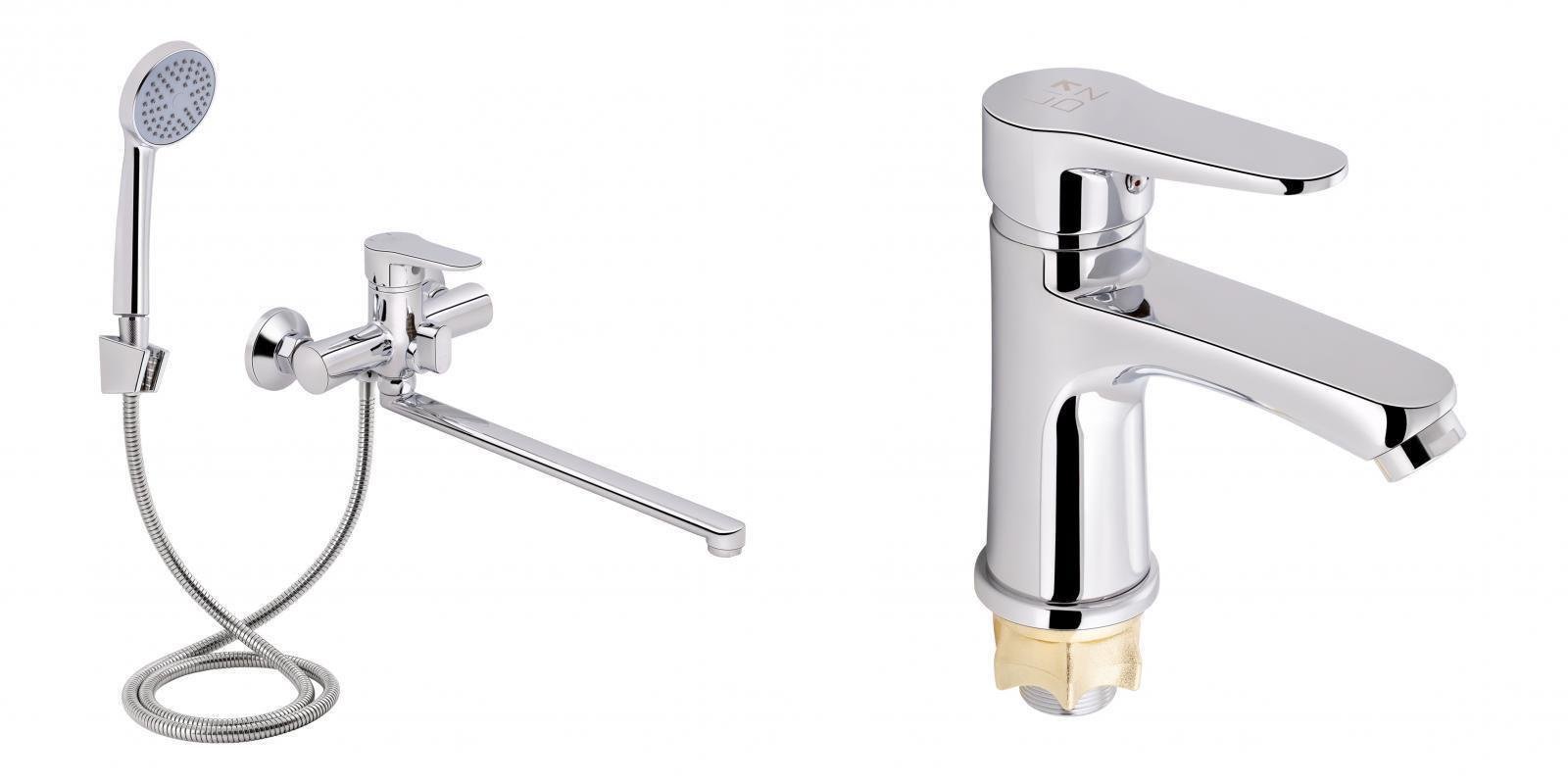 Набір змішувачів для ванної кімнати IDZ хром (2797728237) - фото 1 Набір змішувачів для ванної кімнати IDZ хром (2797728237) - фото 1