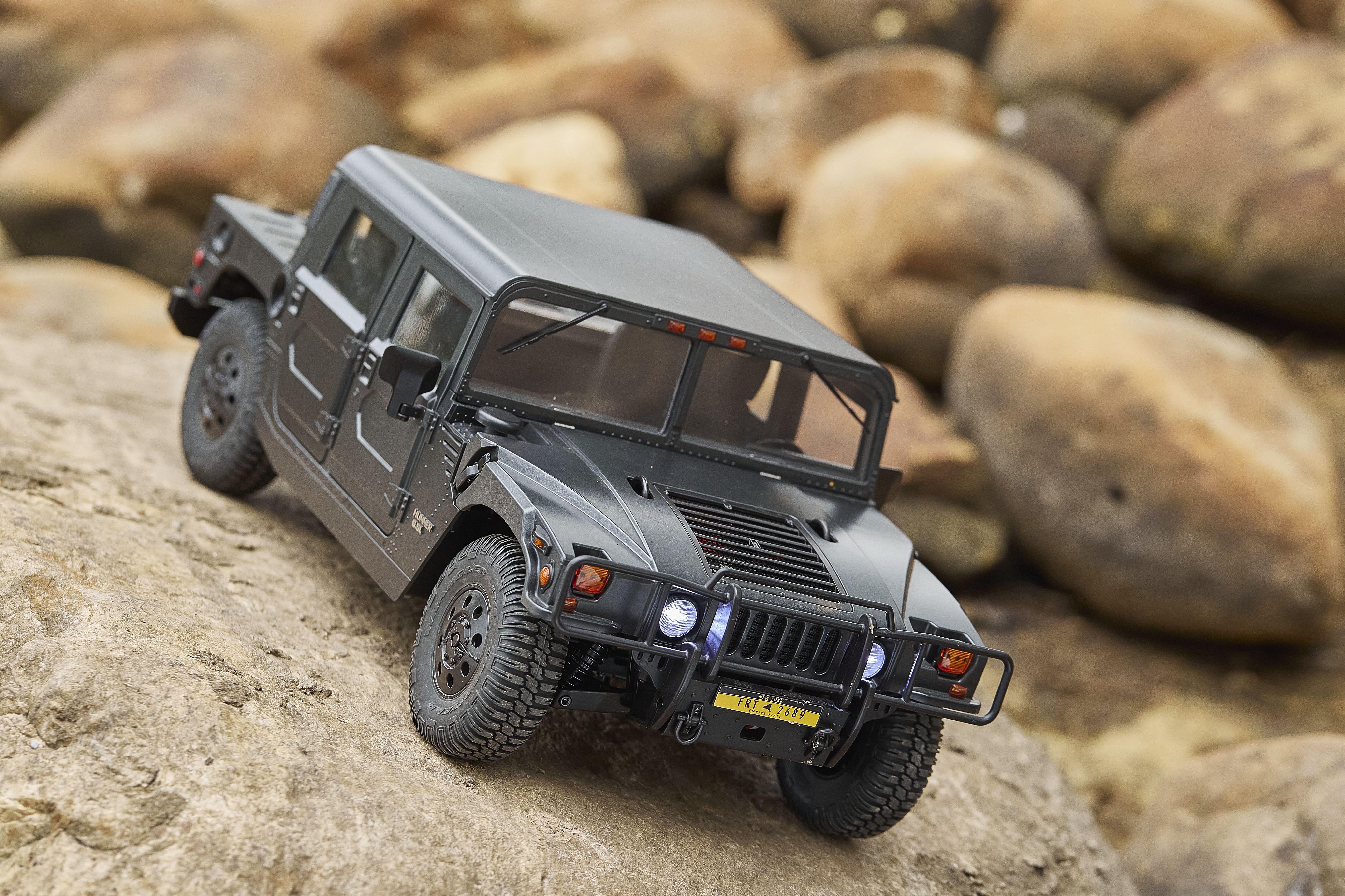 Машинка на радиоуправлении FMS 1:12 HUMMER RS Black - фото 46 Машинка на радиоуправлении FMS 1:12 HUMMER RS Black - фото 46