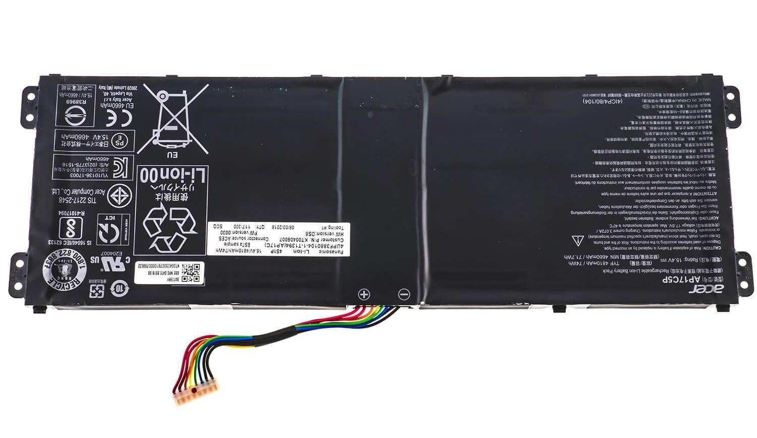 Аккумулятор для Acer Predator PH517-61 (7986459)