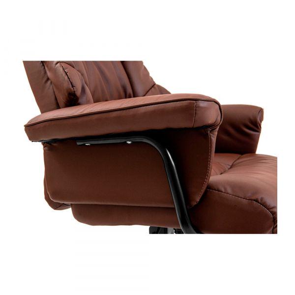 Кресло офисное Richman Конгресс Хром M-2 широкое Anyfix Wide Коричневый (1637211) - фото 14