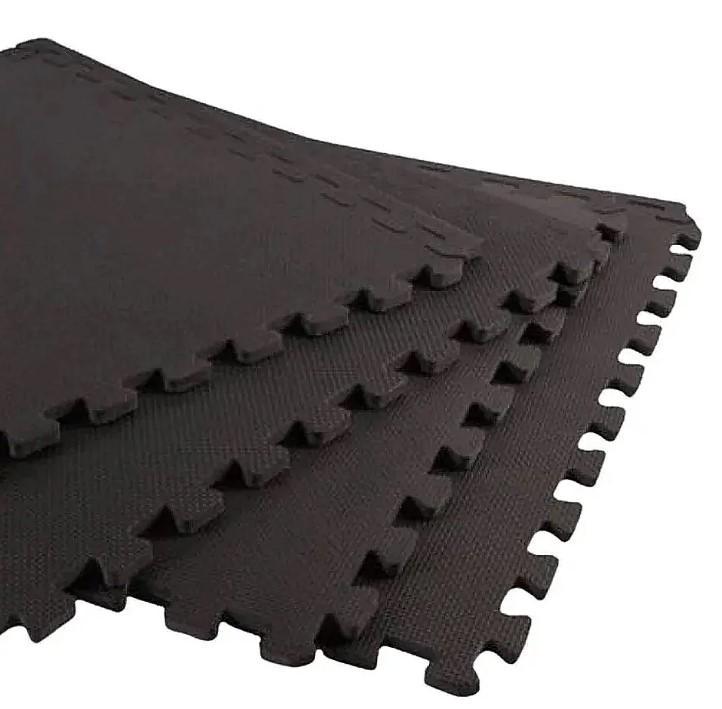 Килимок пазл Toorx Interlocking 4 елементи 61x61x1,2 см Antracite (MAT-60) - фото 3