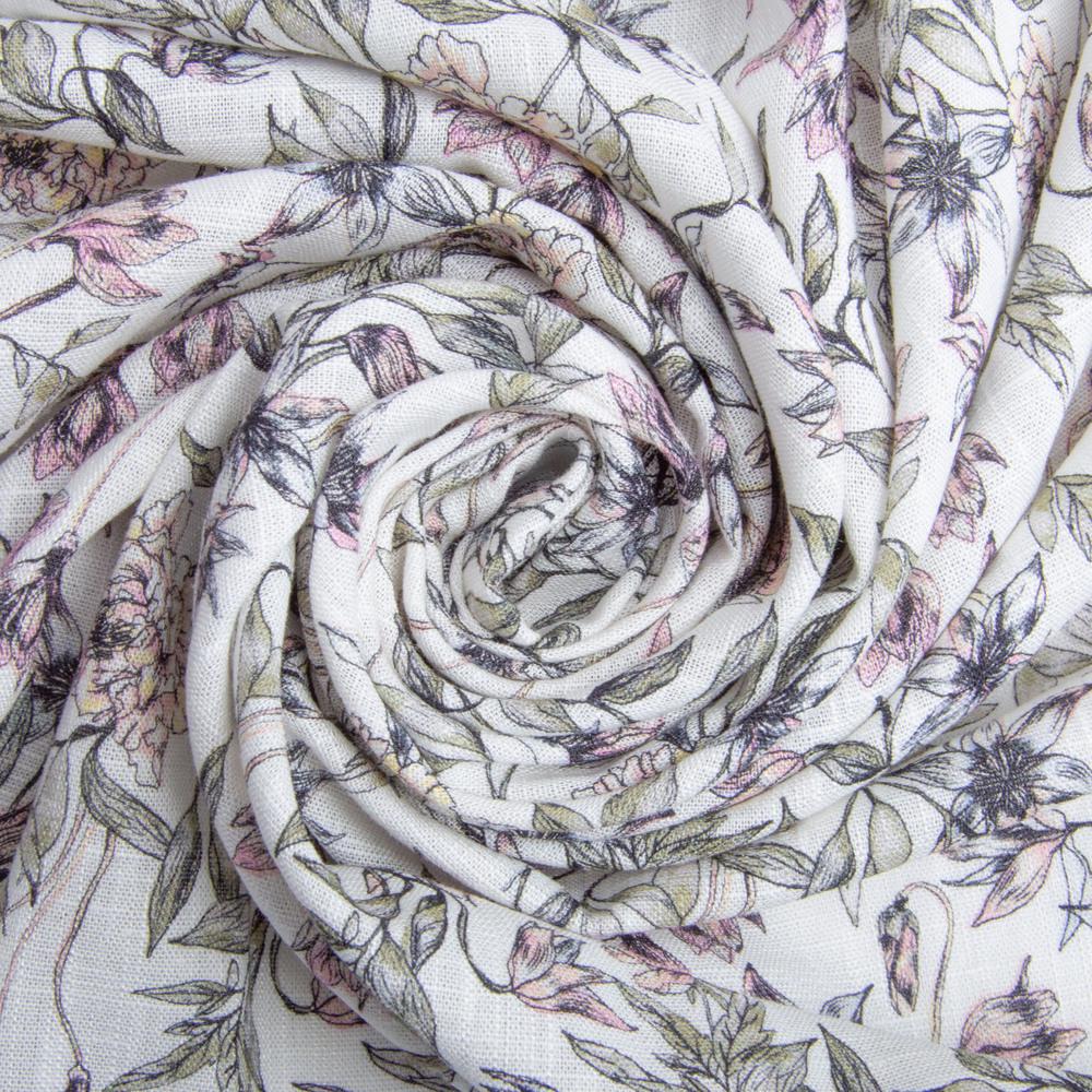 Ткань костюмно-платяная лен с вискозой Цвета 180 г/м2 140 см (26449)