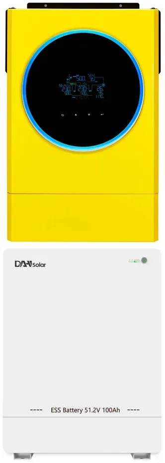 Інвентор гібридний InfiniSolar V 4 On-Grid 6кВт/акумулятор DAH Solar LiFePO4 100 АЧ 5120 Втч