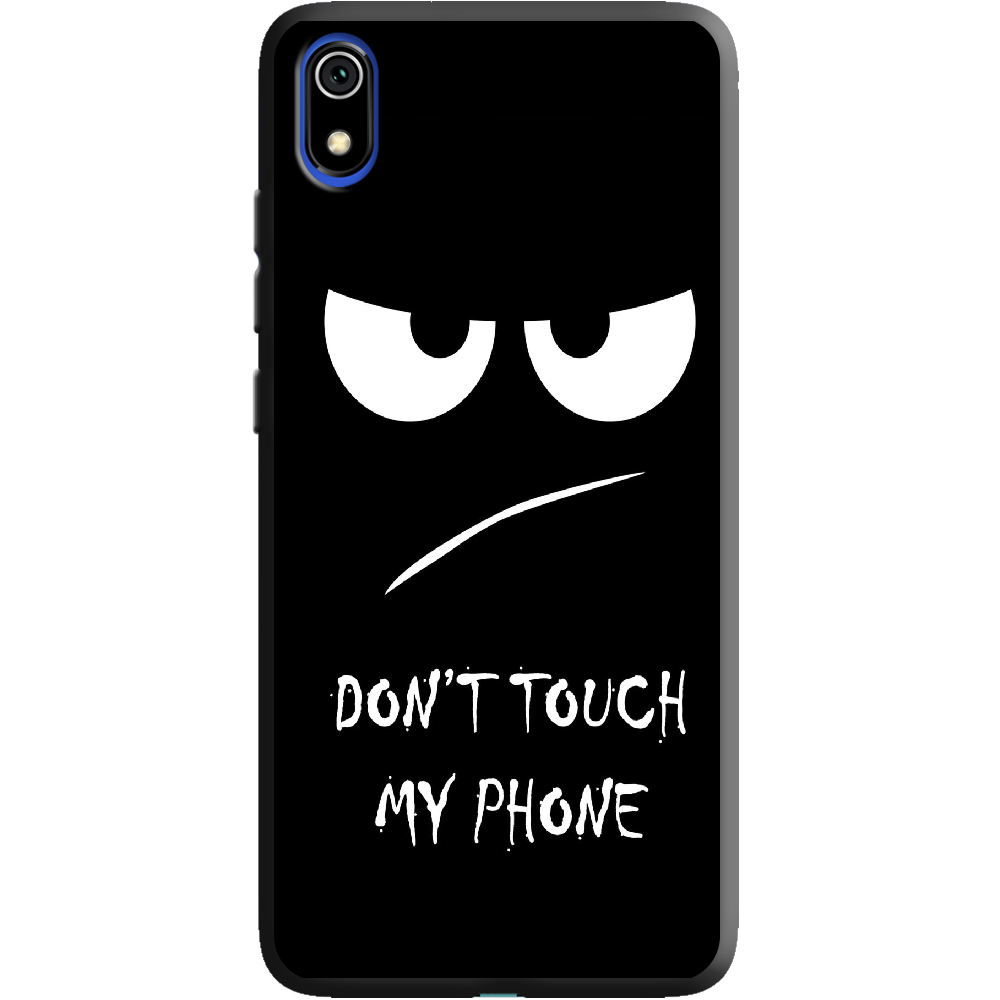 Чехол Boxface Xiaomi Redmi 7A Don't Touch my Phone Черный силикон (37400-up535-38652)