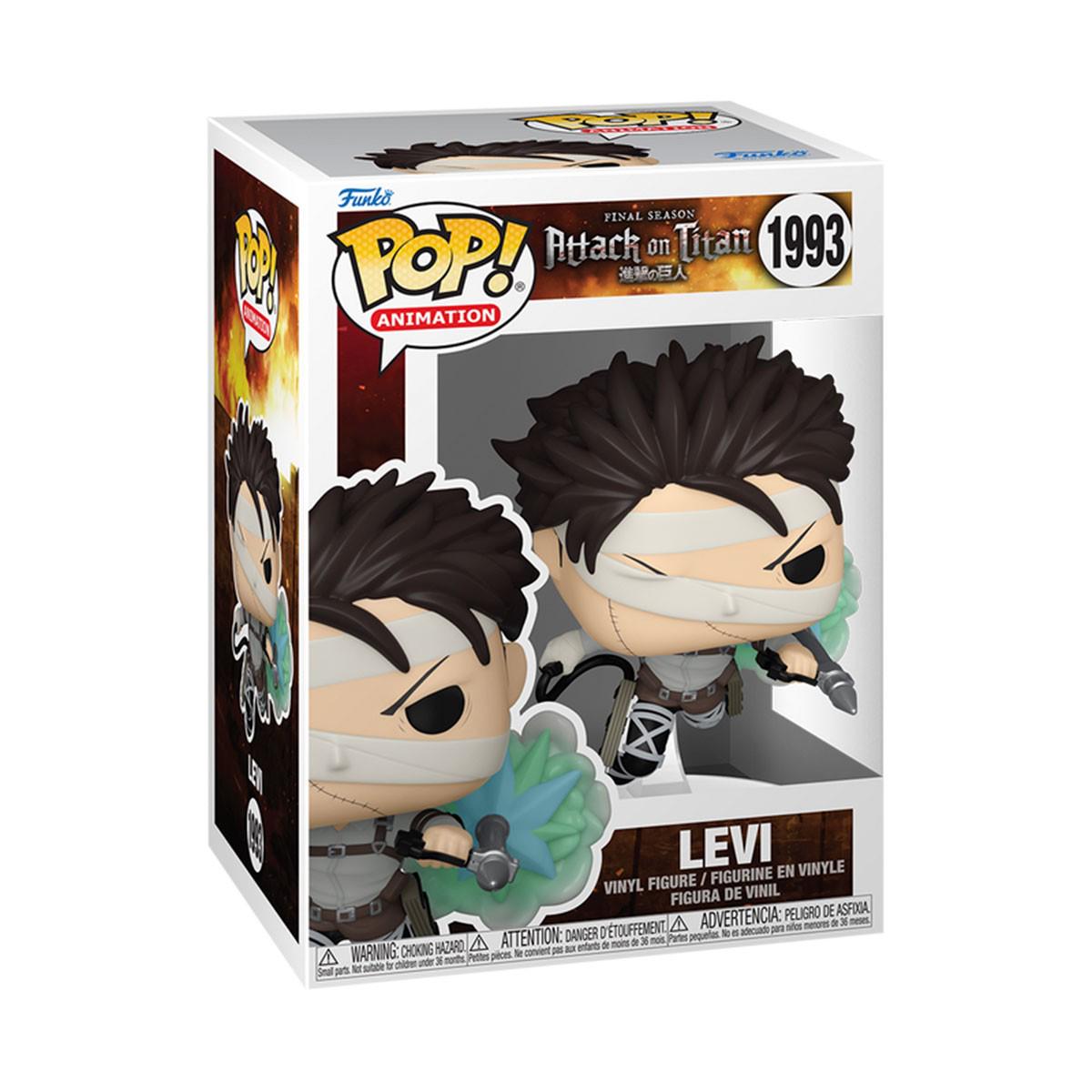 Игровая фигурка Funko POP! Атака титанов Леви (80373)