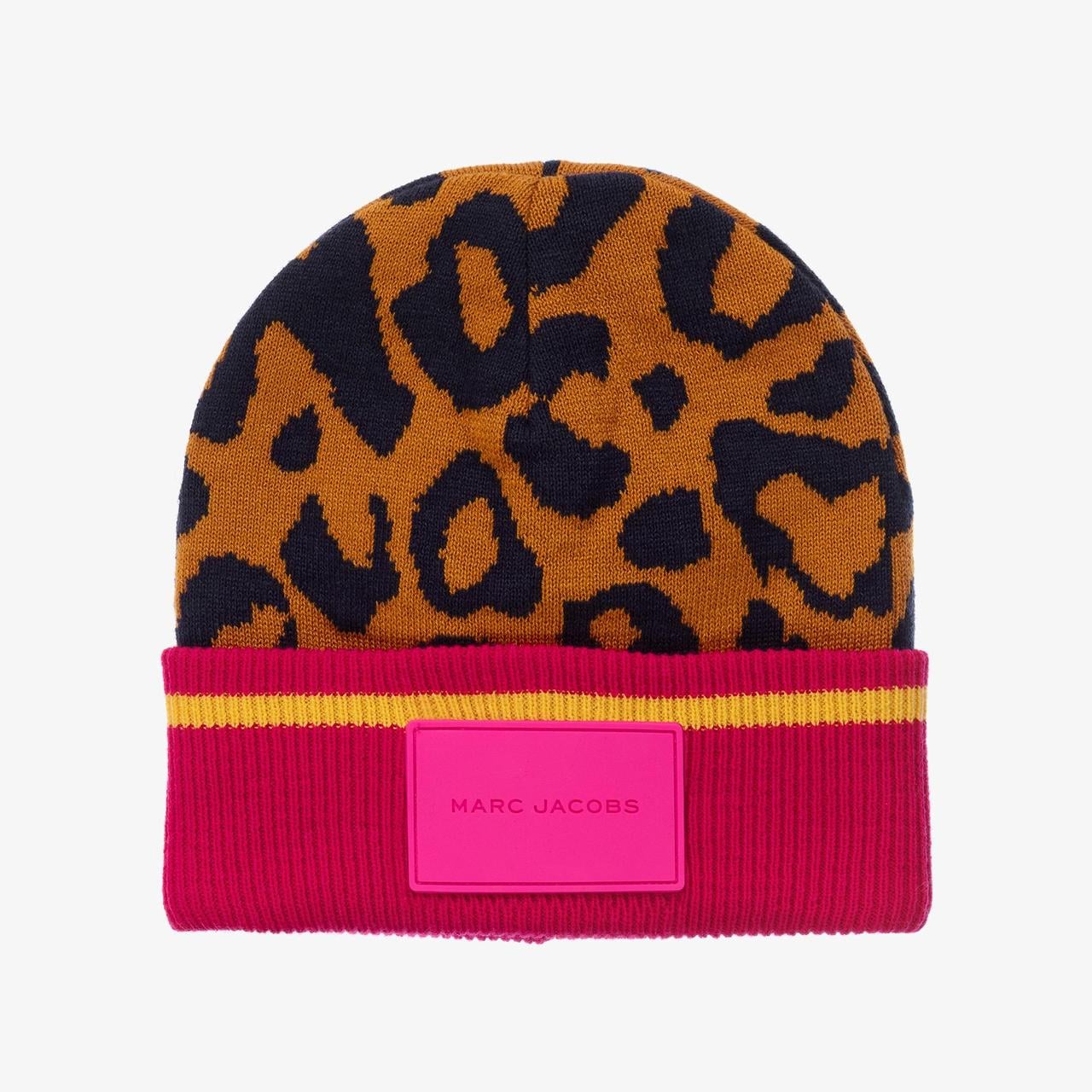 Шапка MARC JACOBS Leopard 54-56 см (11067)