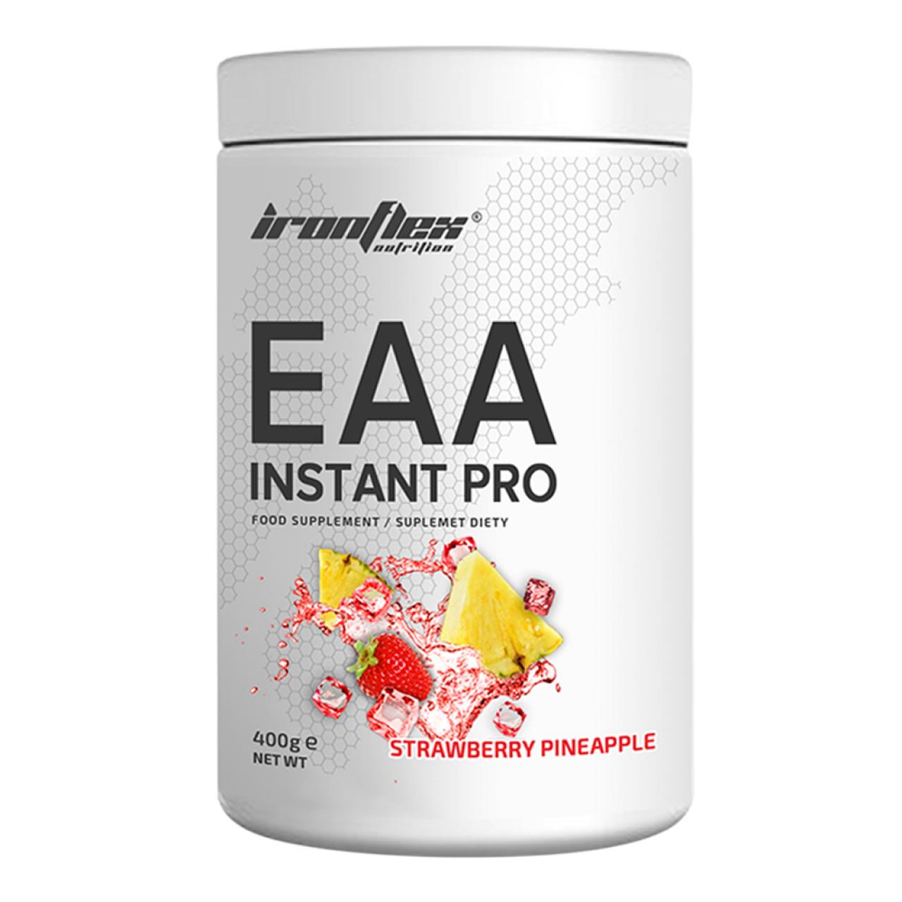 Аминокислоты IronFlex EAA Pro Instant Strawberry pineapple 400 г