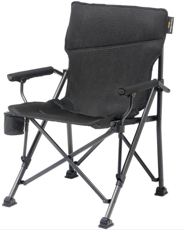 Кресло туристическое раскладное Uquip Roxy DAS303230 Black (244052)