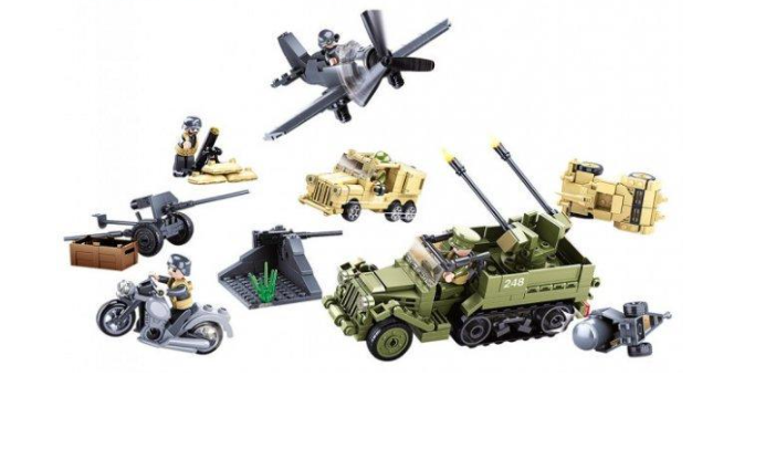 Конструктор Sluban Військовий транспорт (M38-B0812)