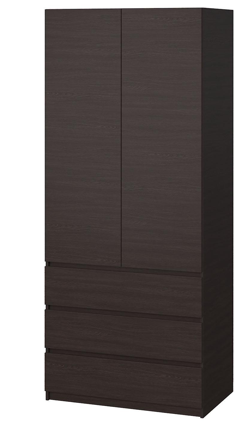 Шкаф в прихожую Мастер Форм Брайт 900х520х2000 мм Венге магия (31310)