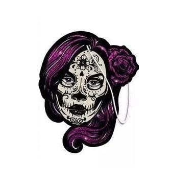 Автомобильный ароматизатор Aroma Car Dia De Los Muertos Violet Diamond Girl