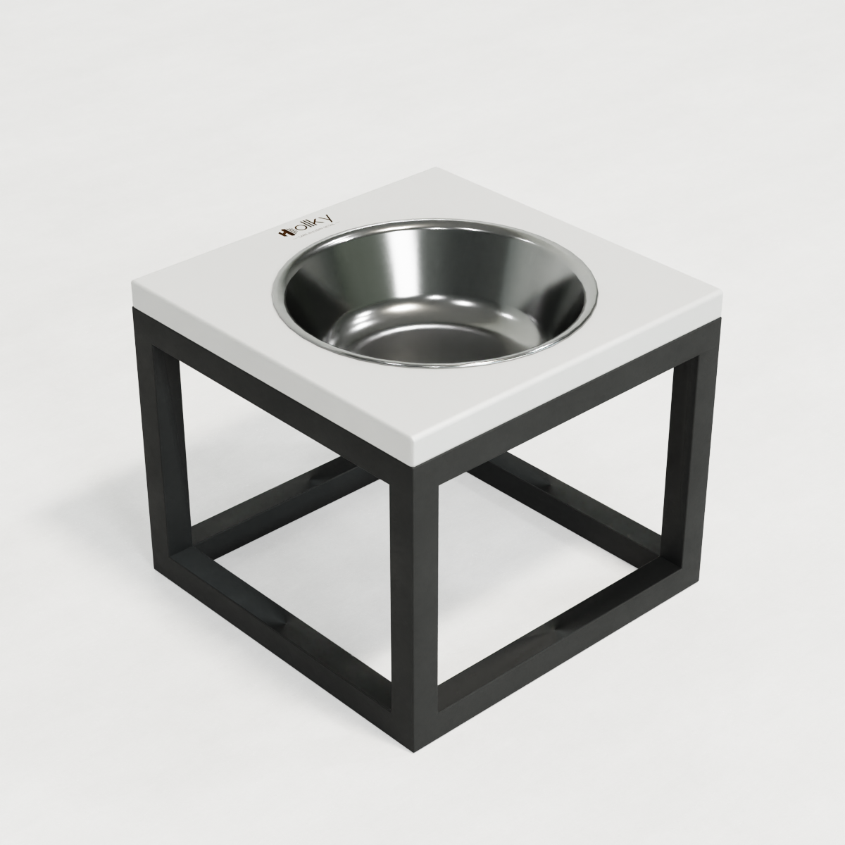 Миска на подставке для больших собак Hollky Base Solo XL 1,8 л (XL-262620-GRWH) - фото 2 Миска на подставке для больших собак Hollky Base Solo XL 1,8 л (XL-262620-GRWH) - фото 2