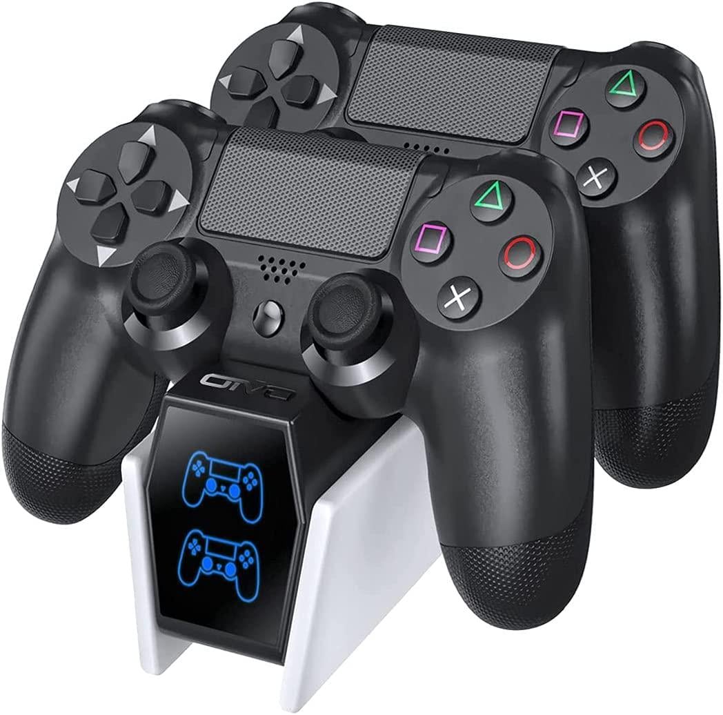Док станция зарядная для геймпадов PS4 DualShock 4 для 2 контроллеров (35081372) Док станция зарядная для геймпадов PS4 DualShock 4 для 2 контроллеров (35081372)