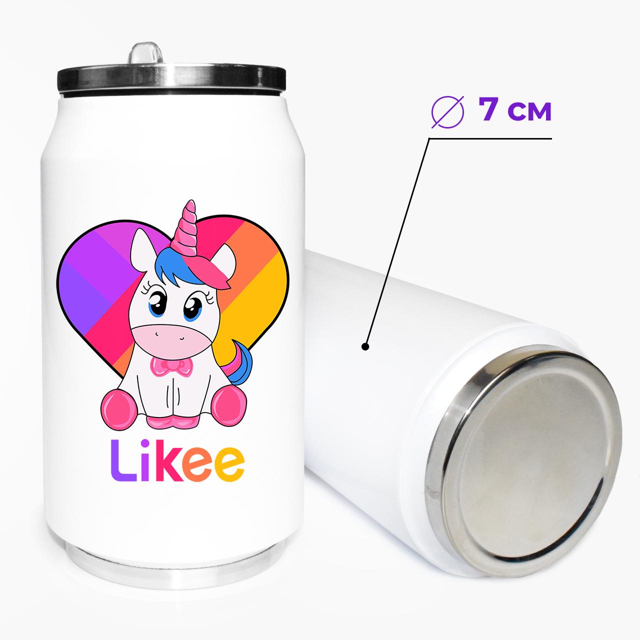 Термокружка Likee Unicorn 350 мл (31091-1594-350) - фото 6 Термокружка Likee Unicorn 350 мл (31091-1594-350) - фото 6