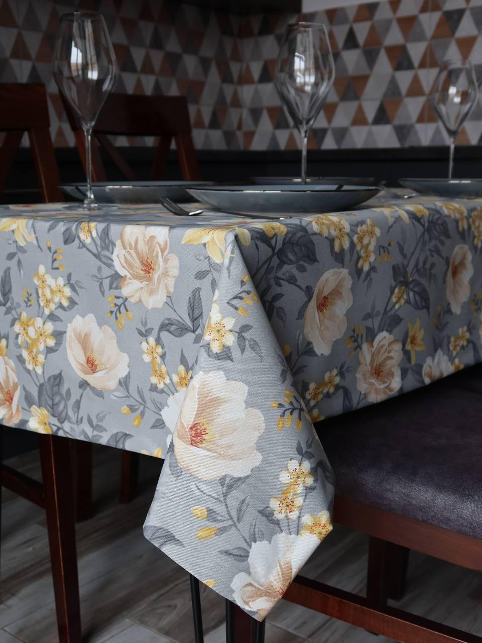 Скатертина водовідштовхувальна тефлонова прямокутна 300x170 см (30041-p5) - фото 3 Скатертина водовідштовхувальна тефлонова прямокутна 300x170 см (30041-p5) - фото 3