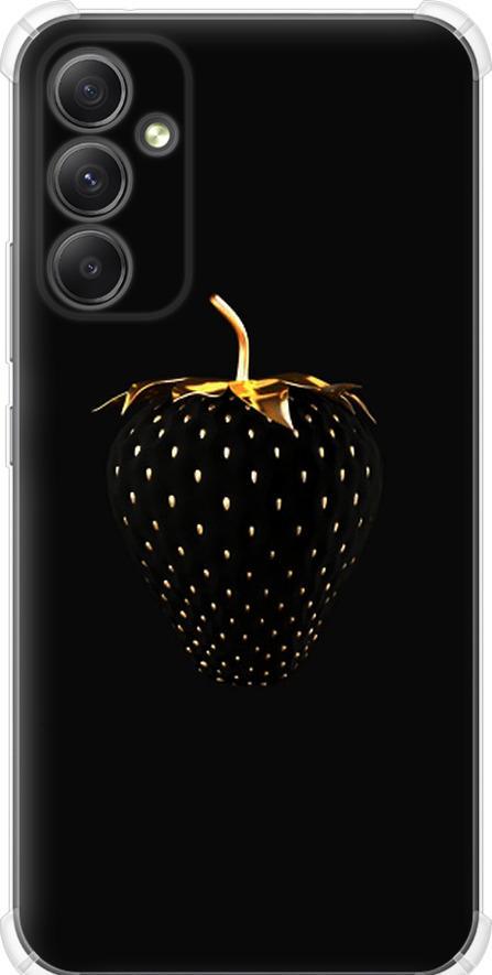 Чехол на Samsung Galaxy A34 A346E Черная клубника (3585sp-2936-42517)