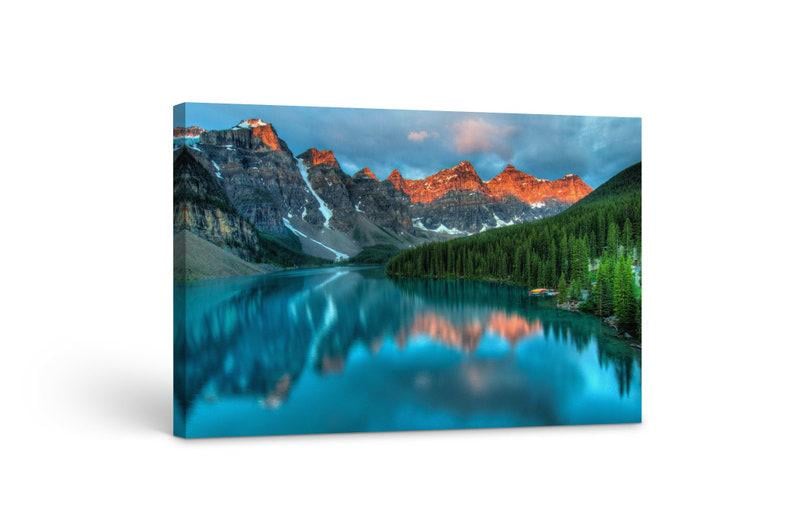 Картина на холсте KIL Art Горное озеро 51x34 см (387)