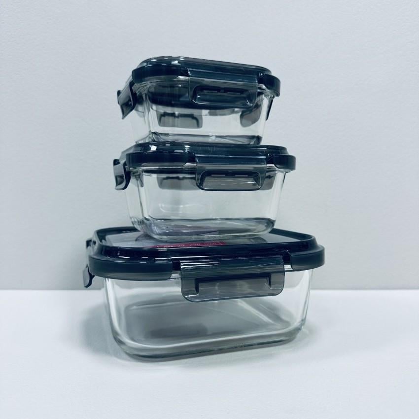 Набір квадратних контейнерів Krauff Artglas 29-298-021/29-298-022/29-298-024 300/500/1200 мл (2679322087) Набір квадратних контейнерів Krauff Artglas 29-298-021/29-298-022/29-298-024 300/500/1200 мл (2679322087)