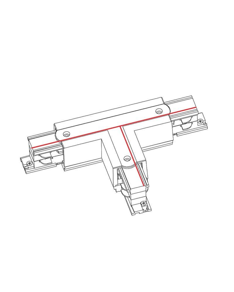 Соединитель Nowodvorski 8236 Ctls Power T Connector Left 2 T-l2 (2229959394) - фото 3