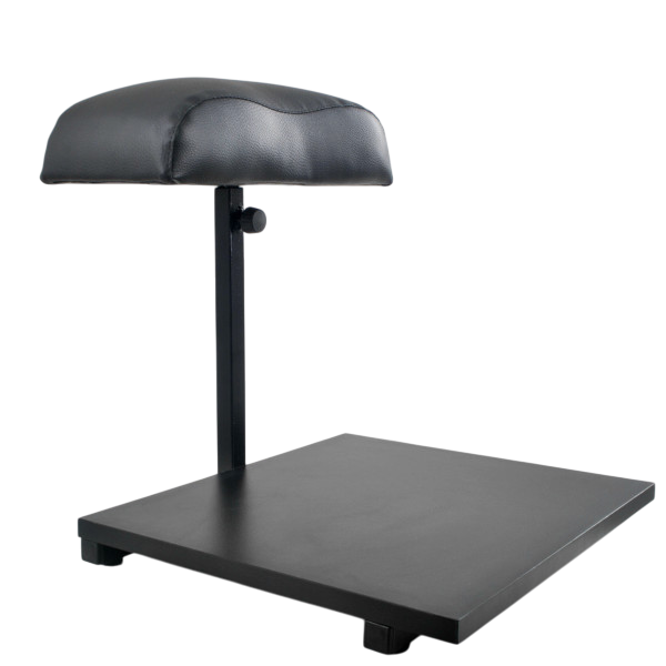 Подставка для педикюра с полочкой металл Черный