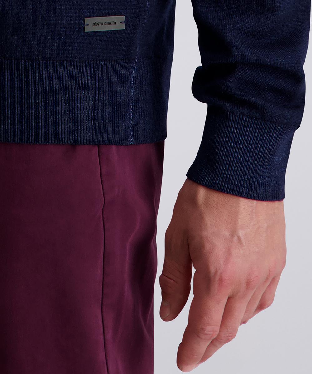 Кардиган на молнии мужской S Темно-синий (C5 50709.5037.6325-S) - фото 5 Кардиган на молнии мужской S Темно-синий (C5 50709.5037.6325-S) - фото 5