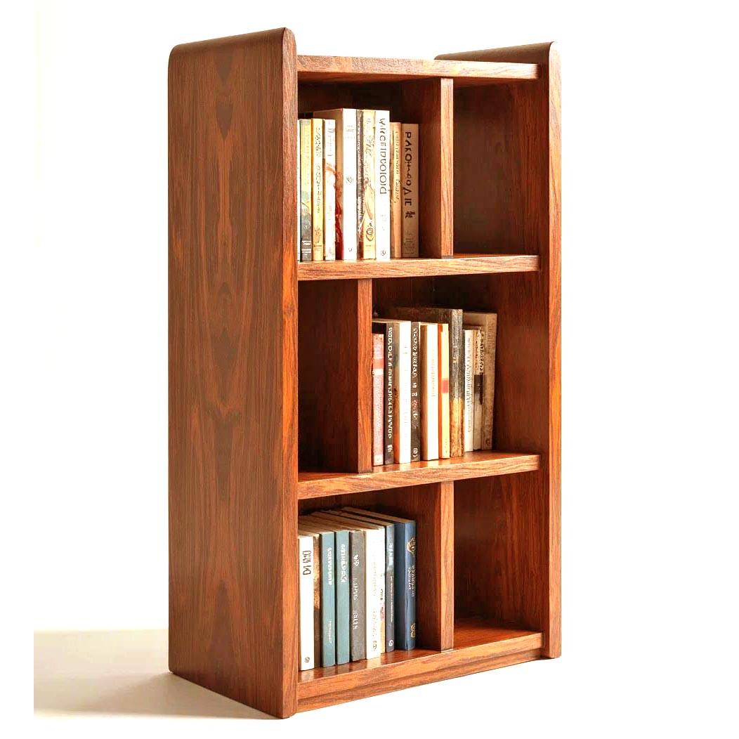 Полка книжная настольная из дерева Мерсод Охра (КПА-028704)