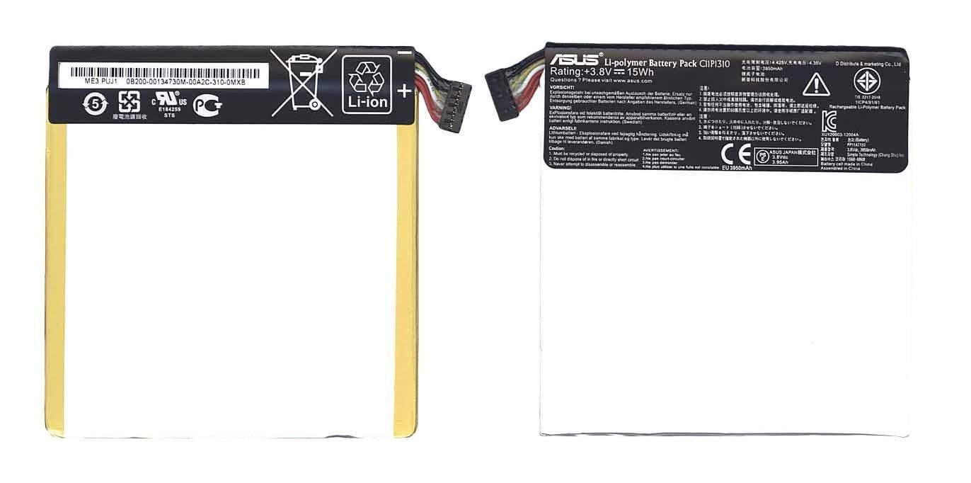 Аккумулятор для планшета Asus C11P1310 FonePad 7 3,8V 3950 mAh Silver Аккумулятор для планшета Asus C11P1310 FonePad 7 3,8V 3950 mAh Silver