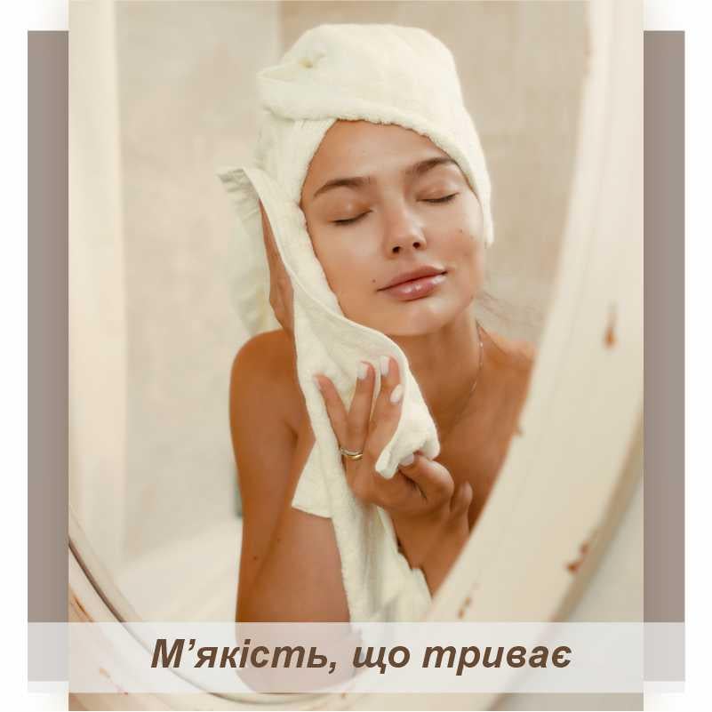 Набор полотенец бамбуковых 3 шт. Белый (701401) - фото 2