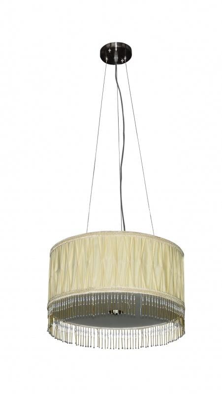 Люстра підвісна Brille BR-493S/4 з абажуром