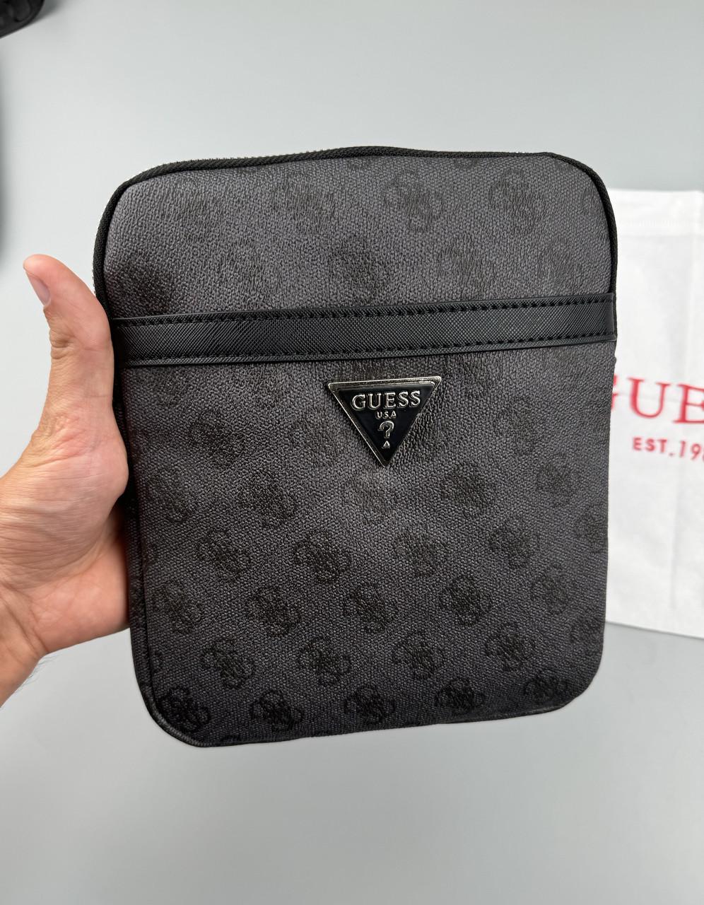 Суска-месенджер через плече Guess Vezzola Сірий (2342044198) - фото 4 Суска-месенджер через плече Guess Vezzola Сірий (2342044198) - фото 4