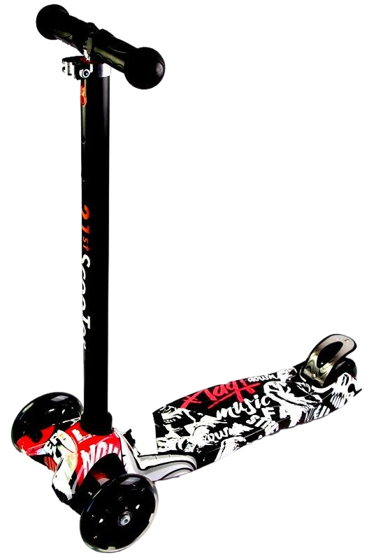 Самокат детский Maxi Street колеса светятся Самокат детский Maxi Street колеса светятся