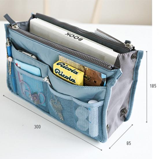 Сумка-органайзер у дорожню сумку Bag in bag Maxi 27x17 Blue (108655) - фото 2 Сумка-органайзер у дорожню сумку Bag in bag Maxi 27x17 Blue (108655) - фото 2