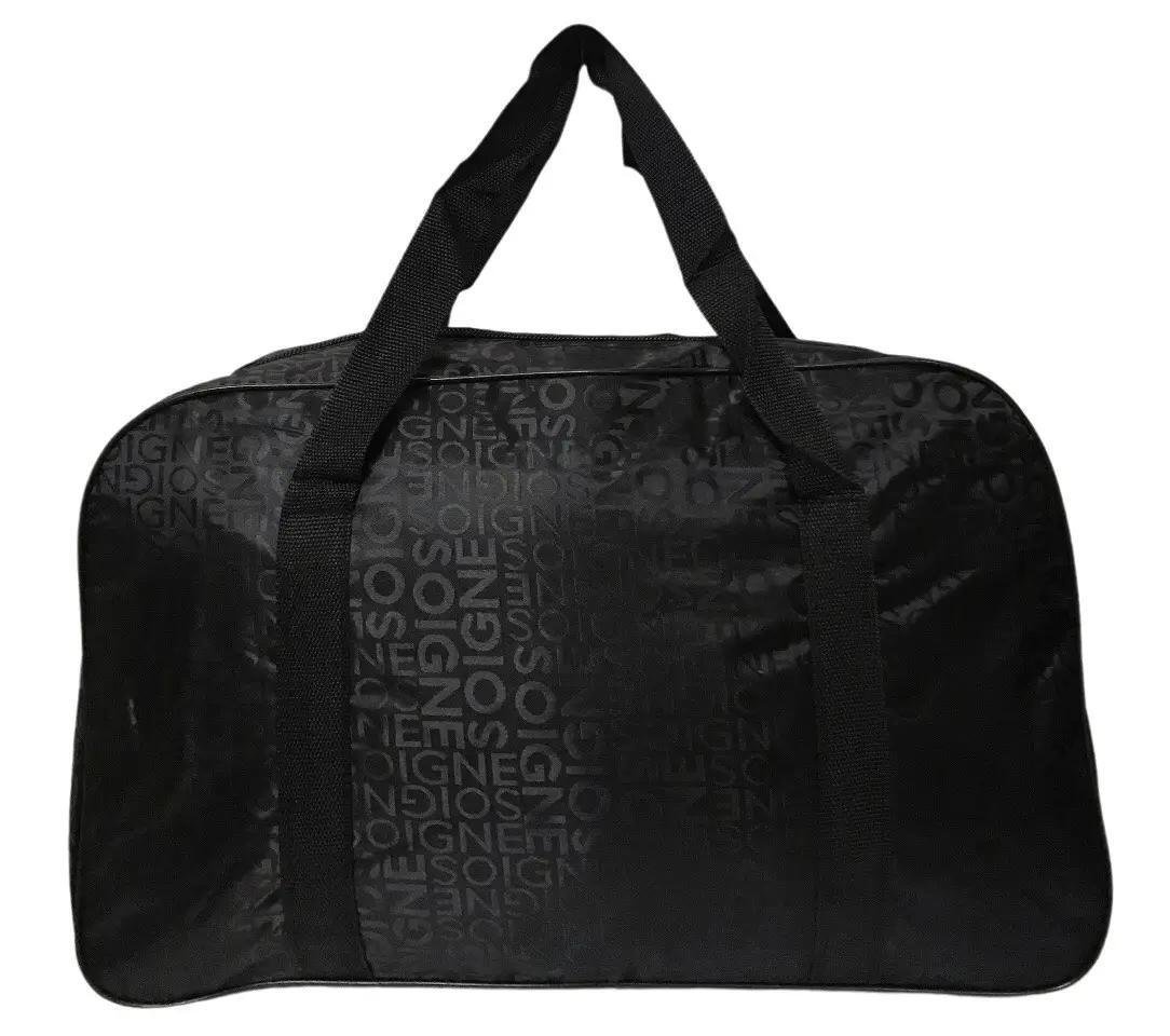 Сумка дорожня ручна поклажа з довгим ремінем через плече Чорний (41213BLK) - фото 3 Сумка дорожня ручна поклажа з довгим ремінем через плече Чорний (41213BLK) - фото 3