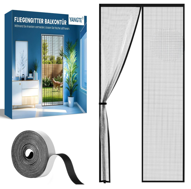 Сетка магнитная для балконной и террасной двери 110×220 см без сверления (2898545465) Сетка магнитная для балконной и террасной двери 110×220 см без сверления (2898545465)