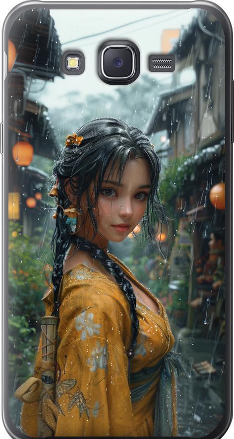 Чехол на Samsung Galaxy J7 J700H Anime-girl (6133u-101-42517)